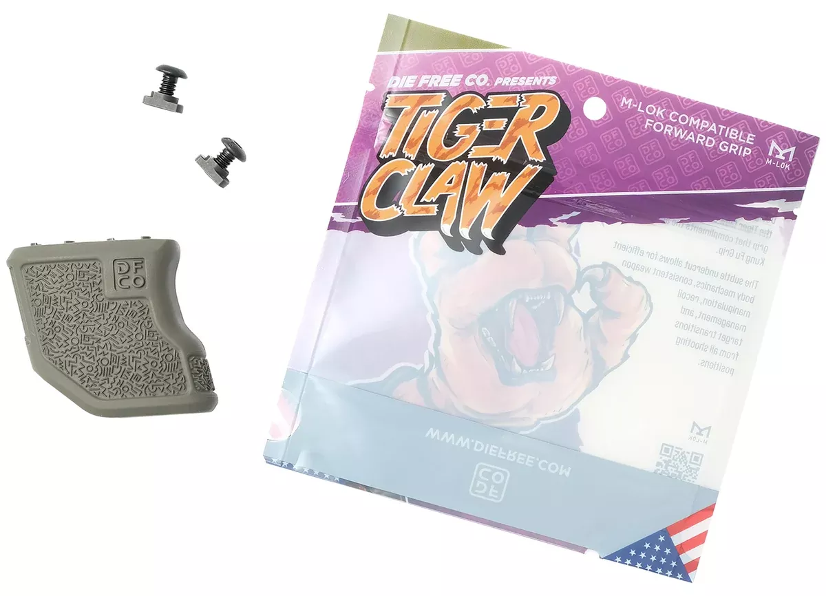 Die Free Co Llc TCMLOKODG Tiger ClawOlive Drab Nylon
