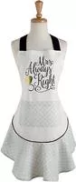 Dii Mrs Always Right Ruffle Apron