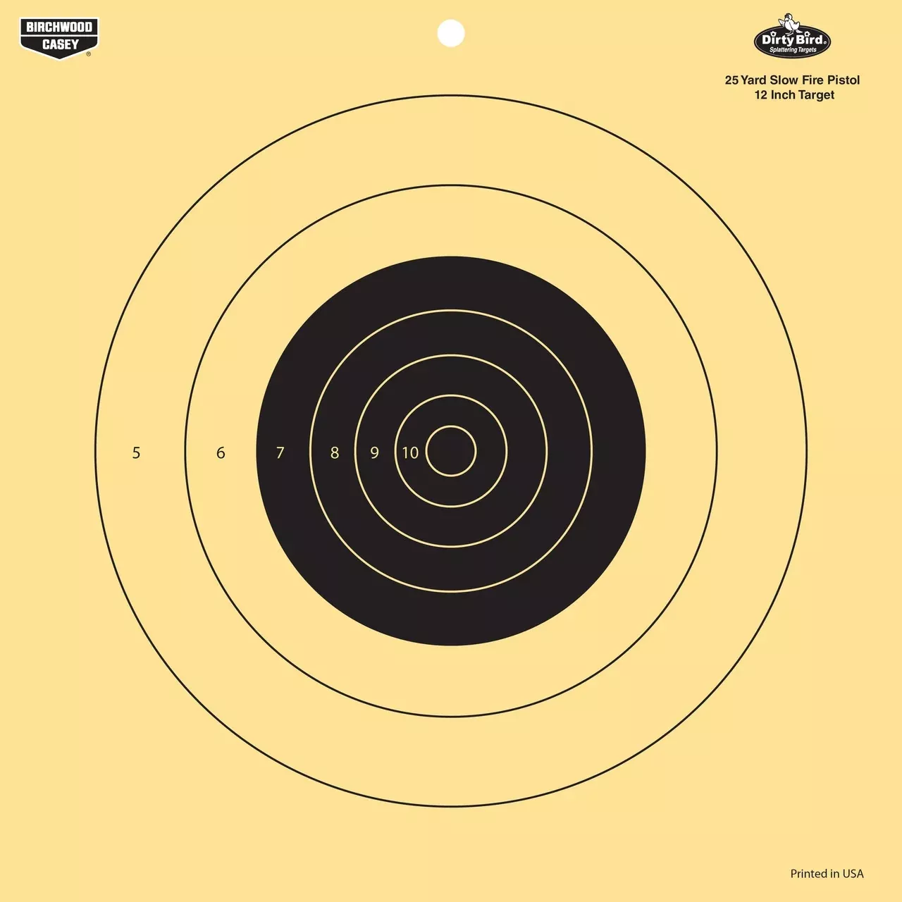 Dirty Bird 12 Inch 25 Yard Pistol Reactive Target - 12