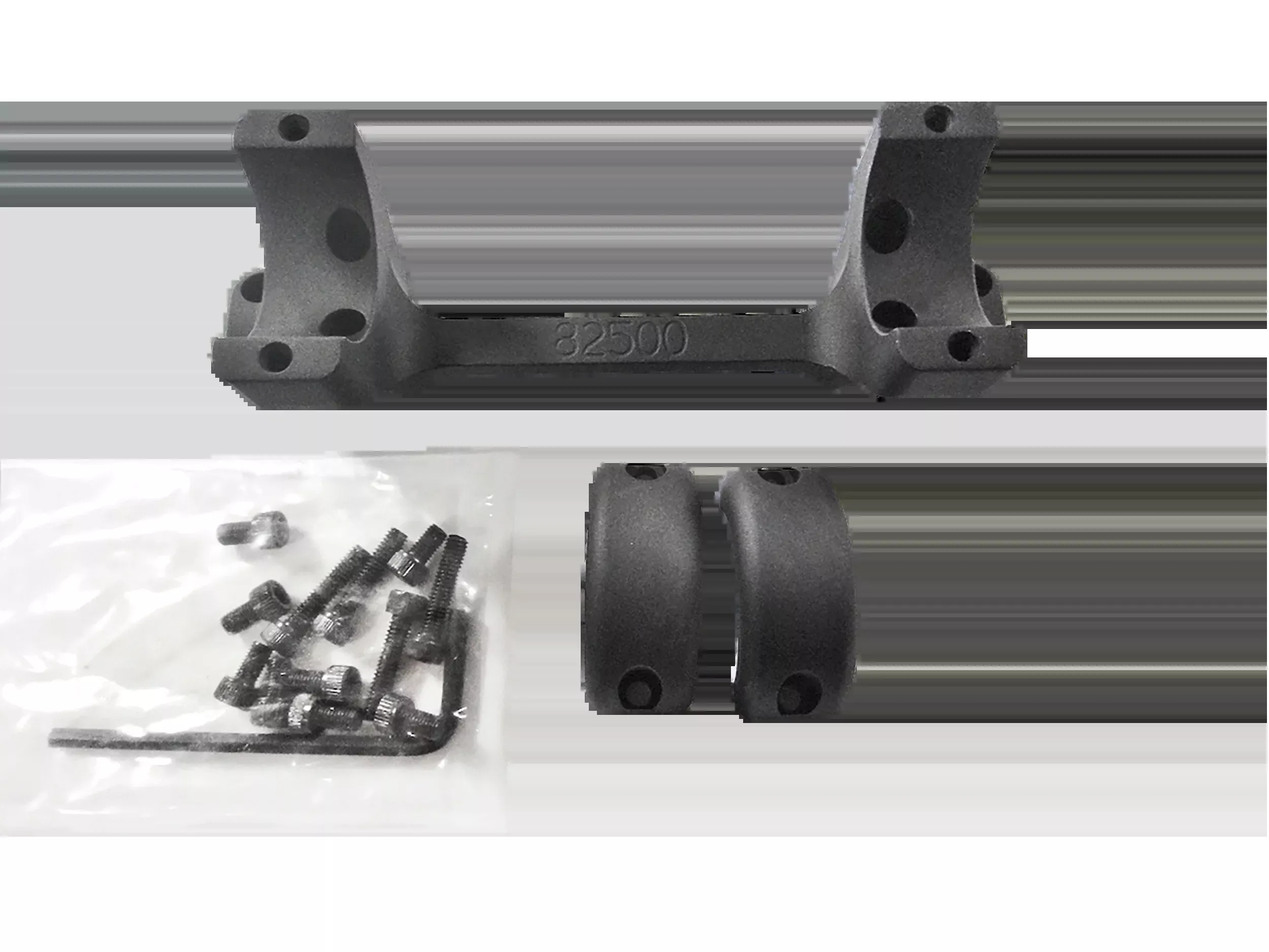 DNZ Game Reaper Scope Mount/Ring Combo for Browning X-Bolt Short Action, Matte Black