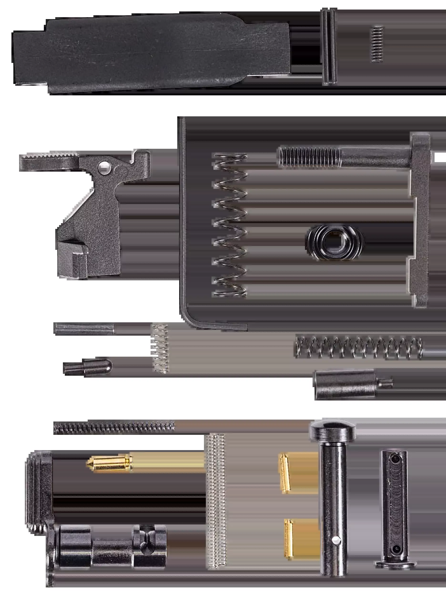 DPMS Panther Arms AR-15 Lower Parts Kit w/ Enhanced Polymer Trigger Guard, No FCG DP51655129606
