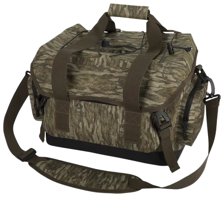 Drake Waterfowl DA43000063 HND Blind BagLarge Mossy Oak Bottomland Interior Storage Pockets, 3 Large Exterior Pockets, Carry Handles/Adj. Strap