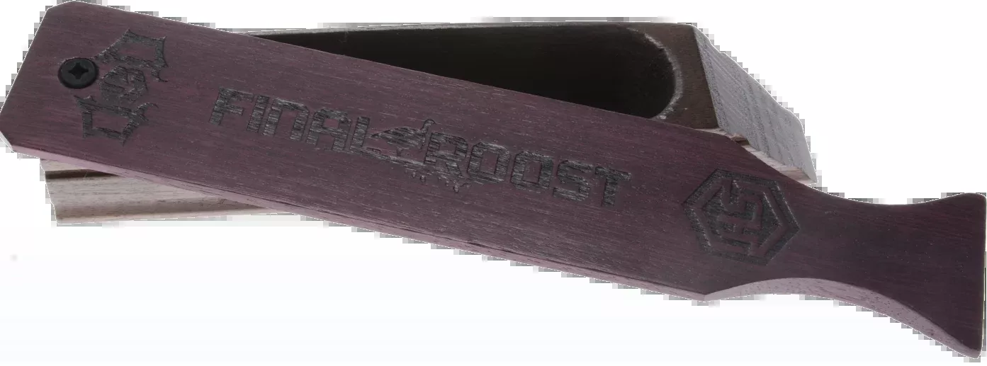 Drury Outdoors Signature Turkey Box Call, Walnut Body with Purple Heart Lid – DODBC