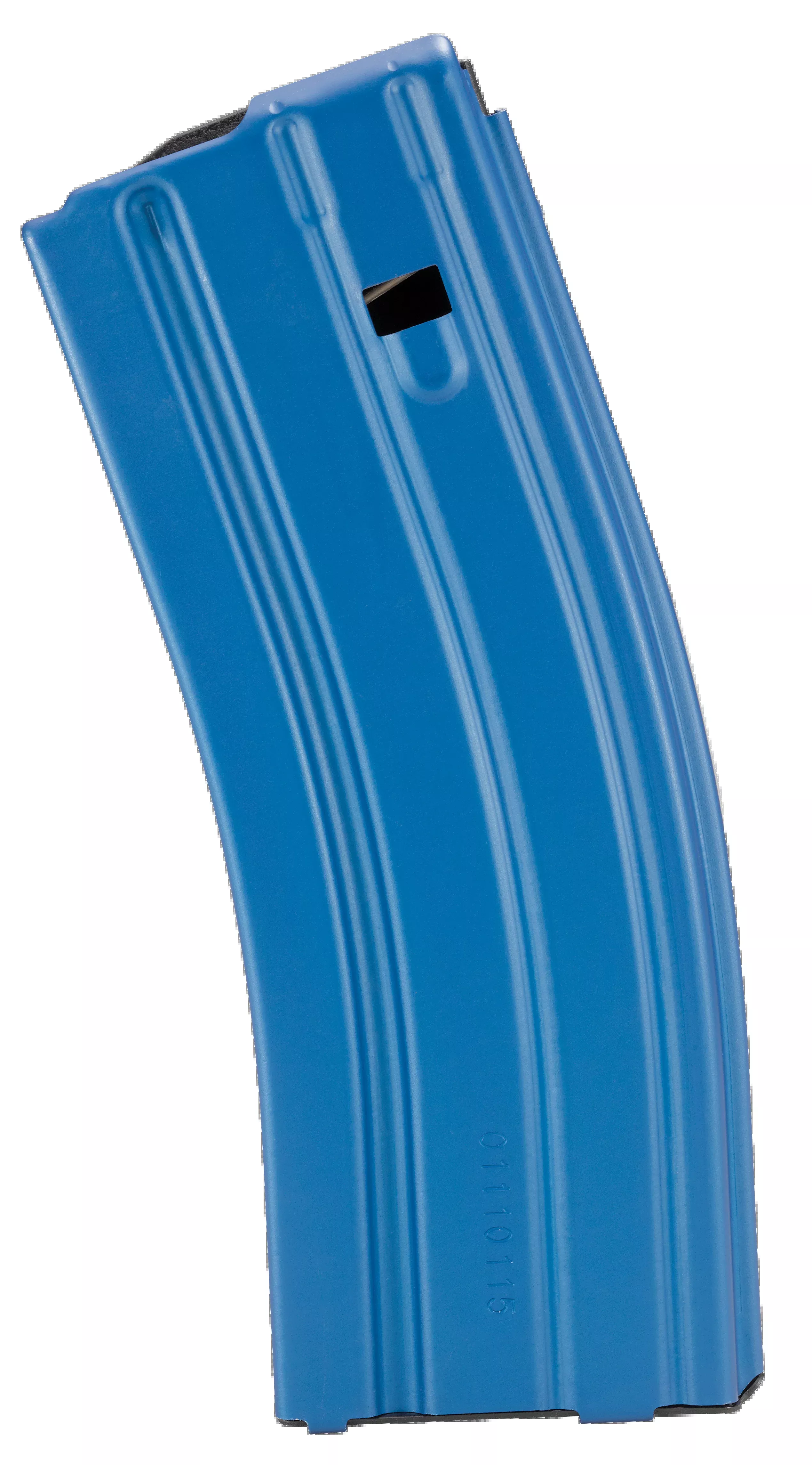 DuraMag Speed AR-15 30rd .223 Rem/5.56/300 BLK Blue Aluminum Magazine w/ Black Follower