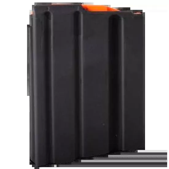 DuraMag SS AR-15 223 Rem/5.56x45mm NATO/300 Blackout 5rd Stainless Steel Magazine - Black