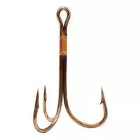 Eagle Claw Fishing Tackle Lake & Stream Treble Hook Gross Pack, Bronze Size 8/0 (Per 36) Md : 12060- 089