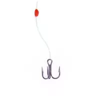 Eagle Claw L950gh- 8 Lazer Sharp - Stinger Snelled Hook Rig, Size 8