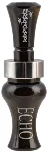 Echo Calls 78909 BreakerSingle Reed Mallard Hen Sounds Attracts Ducks Black Gold Pearl Acrylic