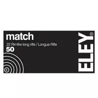 Eley Match Eps 22lr Ammo 40 Grain Flat Nose