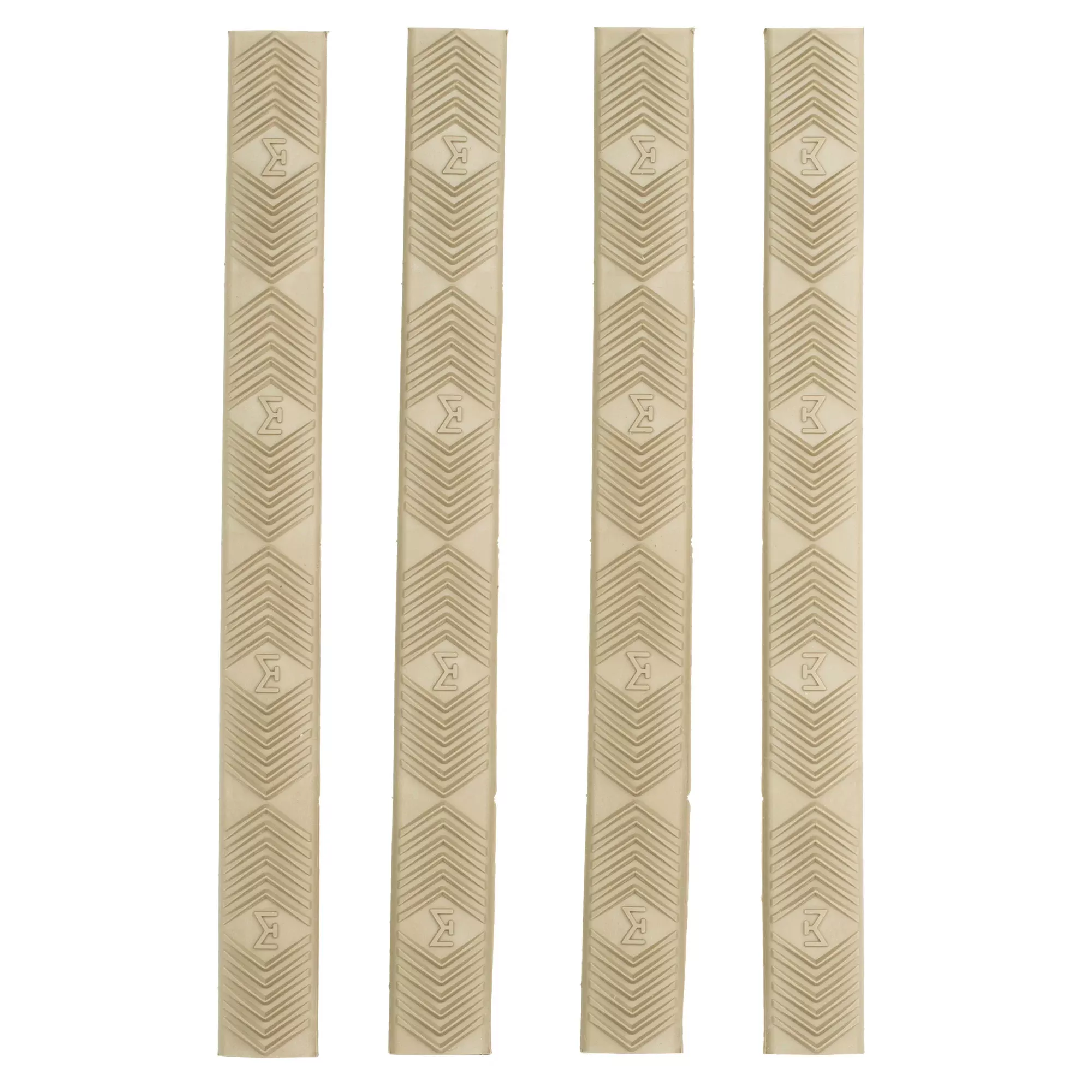 Ergo Grip WedgeLok M-LOK Rail Cover 4-Pack Flat Dark Earth Low-Profile Grip Panels 4332-4PK-DE