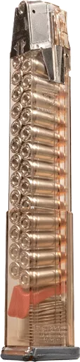 ETS Omega S&W M&P9 30rd Magazine - High Capacity Polymer Mag with Steel Feedlips for M&P9 Full Size & Compact