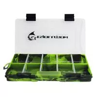 Evolution Outdoors Drift Series 3500 Colored Tackle Tray Green/Black