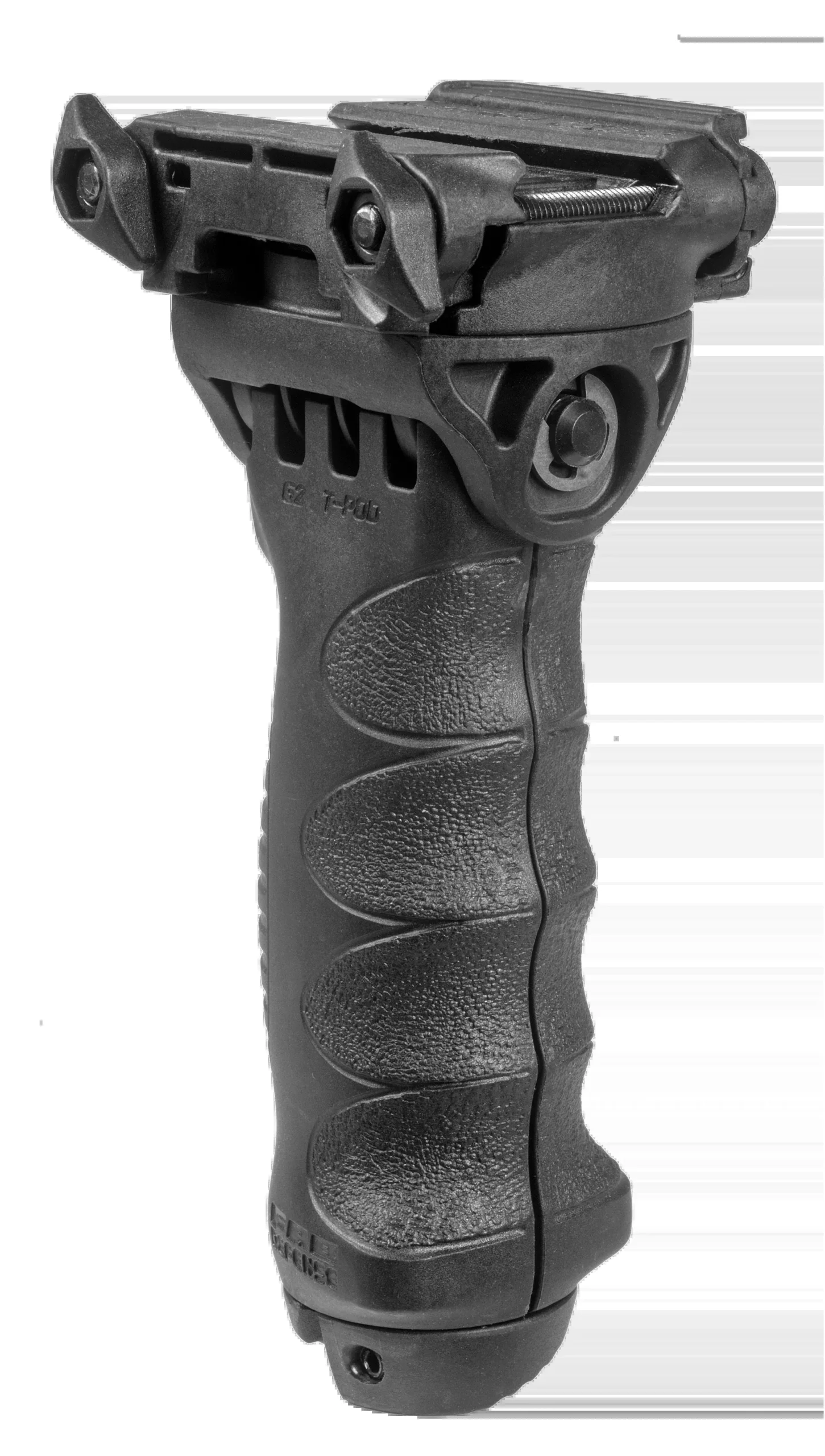 FAB Defense T-Pod G2 Rotating Foregrip & Bipod, 5-Position Adjustable, FXTPODG2B