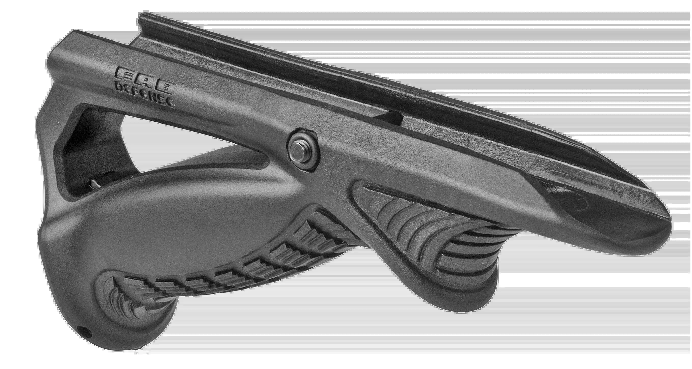 FAB DEFENSE (USIQ) PTK Ergonomic Angled Pointing Grip with Storage, Black Polymer – FXPTKB