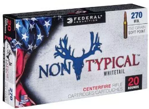 FED NON TYPICAL 270WIN 150GR SP 20/10 – Ammo