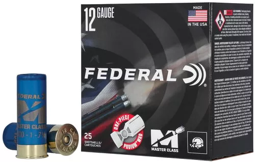 Federal MC12HC8 Master Class12Gauge 2.75" 1 1/8oz 8Shot 25 Per Box/10 Case