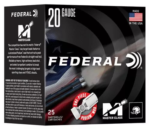 Federal MC2247.5 20Gauge 2.75" 7/8oz 7.5Shot 25 Per Box/10 Case