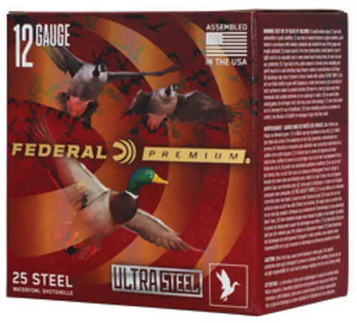 Federal PWUX142BB Premium 12Gauge 3" 1 1/4 Oz BB Shot 25 Per Box/10 Cs