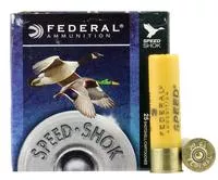 Federal Speed Shok Waterfowl Steel 20 Gauge Ammunition 3 " # 3 Steel 7/8 Oz 1550 Fps