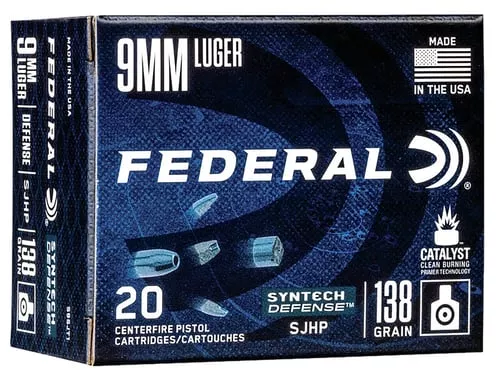 Federal Syntech Defense Pistol Ammo