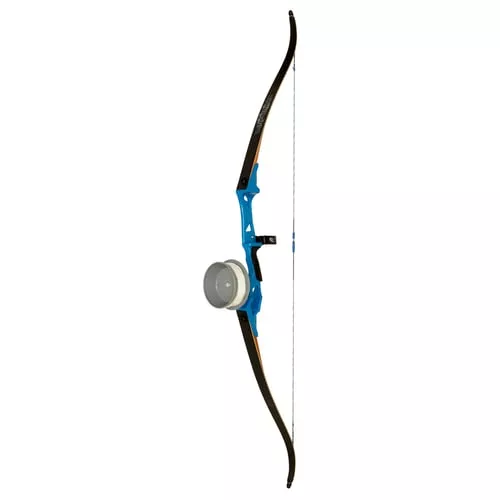 Fin Finder Bank Runner Bowfishing Recurve Packagew/Drum Reel Package Blue 58 in. 35 lbs. RH