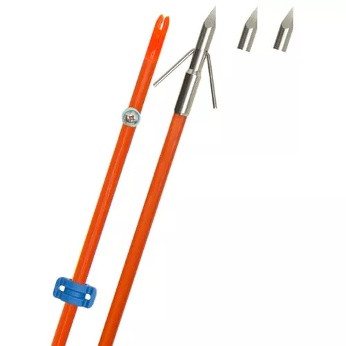 Fin Finder Raider Pro Bowfishing ArrowOrange w/Riptide Point