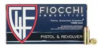 Fiocchi 10ap Range Dynamics Pistol 10mm Auto 180 Gr Full Metal Jacket Truncated- Cone (Tcfmj) 50 Per Box/10 Cs