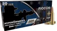Fiocchi Ammunition - Hyperformance Sbr Enhanced 223 Rem 77gr Matchking Hpbt 20