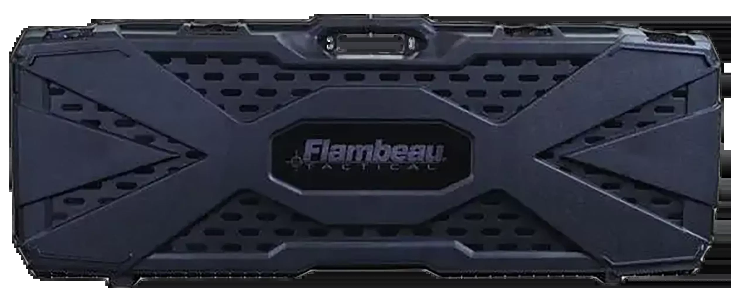 Flambeau Tactical Rifle Case, Water-Resistant Polypropylene with Foam & Mag Pockets, 6500AR