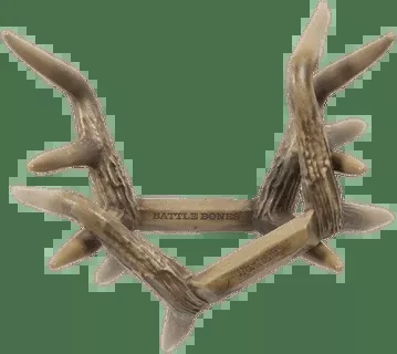 Flextone Battle Bones Deer Rattling Antlers with Hex Grip & Antler Mass Technology FLX-FLXDR064