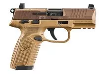 Fn 502 Compact Mrd 22 Lr, 4 " Barrel, Flat Dark Earth, Optics Ready, 10rd