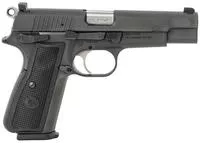 Fn 66100256 High Power 9mm Luger 17 + 1 4.70 " Black Target Crown Steel Barre, Black Pvd Serrated Slide, Matte Black Steel Frame W/Beavertail, Black Polymer Grips Ambidextrous
