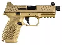 Fnh 509 Midsize Tactical 9mm Luger 4.50 " Threaded Barrel