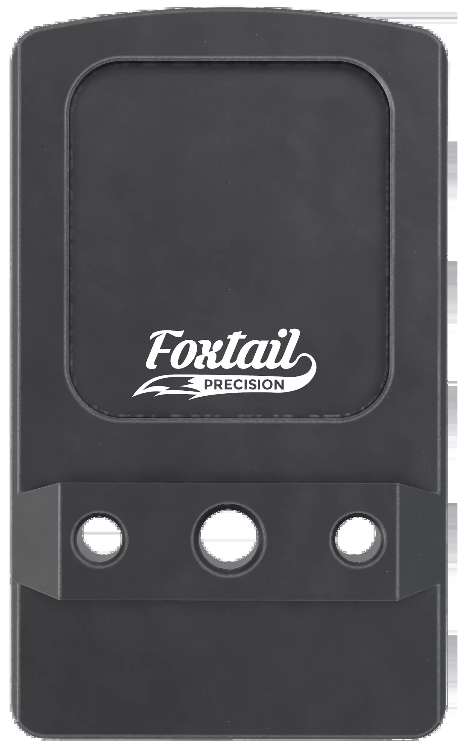 Foxtail Precision 100014 Non-MOS Glock Rear Sight Dovetail Optic Adapter Plate - Black Anodized