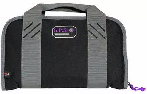 G Outdoors Double Compact Pistol Case, Purple