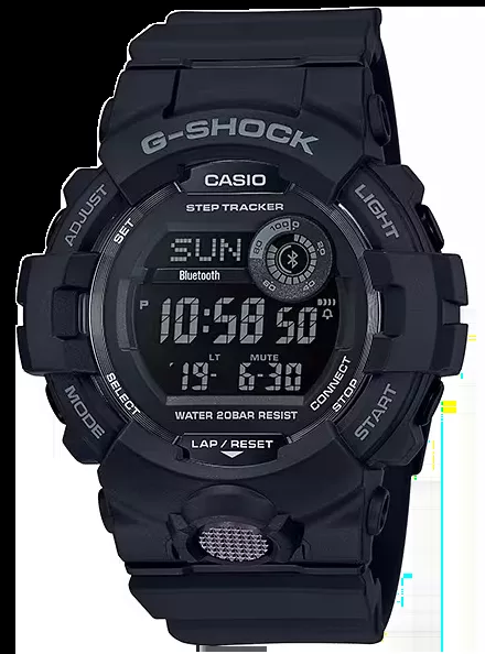G-shock/vlc Distribution GBD8001B G-Shock Tactical Move Power Trainer Fitness Tracker Black
