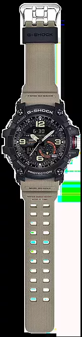 G-shock/vlc Distribution GG10001A5 G-Shock Tactical MudMaster Keep Time Tan Size 145-215mm Features Digital Compass