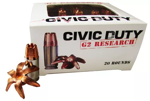 G2R CIVIC DUTY 45ACP 169GR 20/25