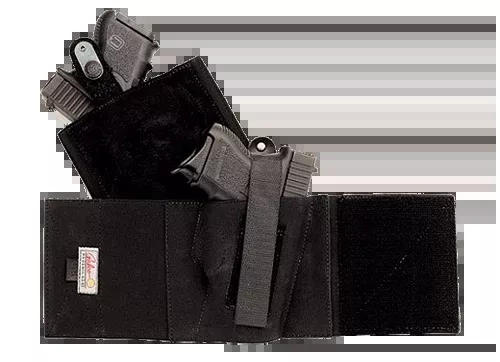Galco Cop Ankle Band Right-Hand Ankle Holster, Large, Black Neoprene with Velcro Strap – CAB2L