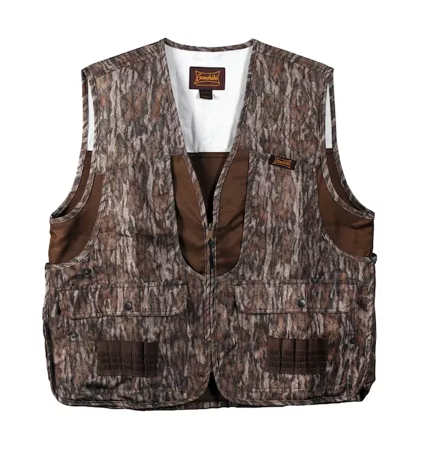 Gamehide Front Loader Hunting Vest - Mossy Oak Bottomland Camo, Size Large, 3CVNBD-L