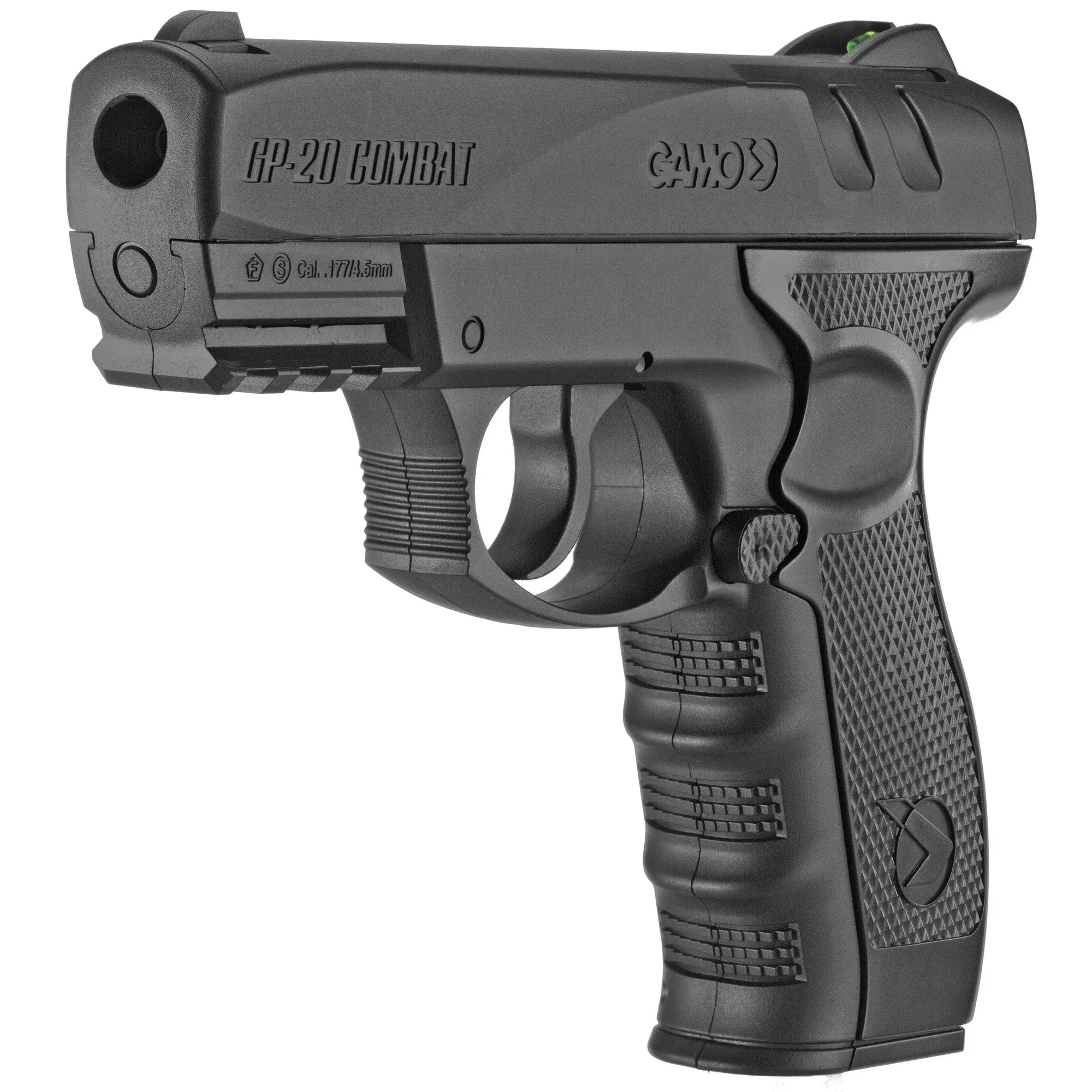 Gamo USA GP-20 Combat .177 BB CO2 Air Pistol, 20-Round Magazine, 400 FPS 611139754