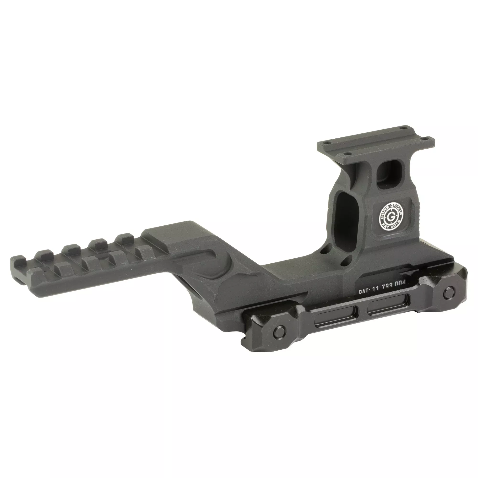 GBRS Group Hydra V2 Dual Optic Mount for Trijicon MRO, 2.91-inch Centerline, Black GEAR-HYDRA2-MRO-BLK