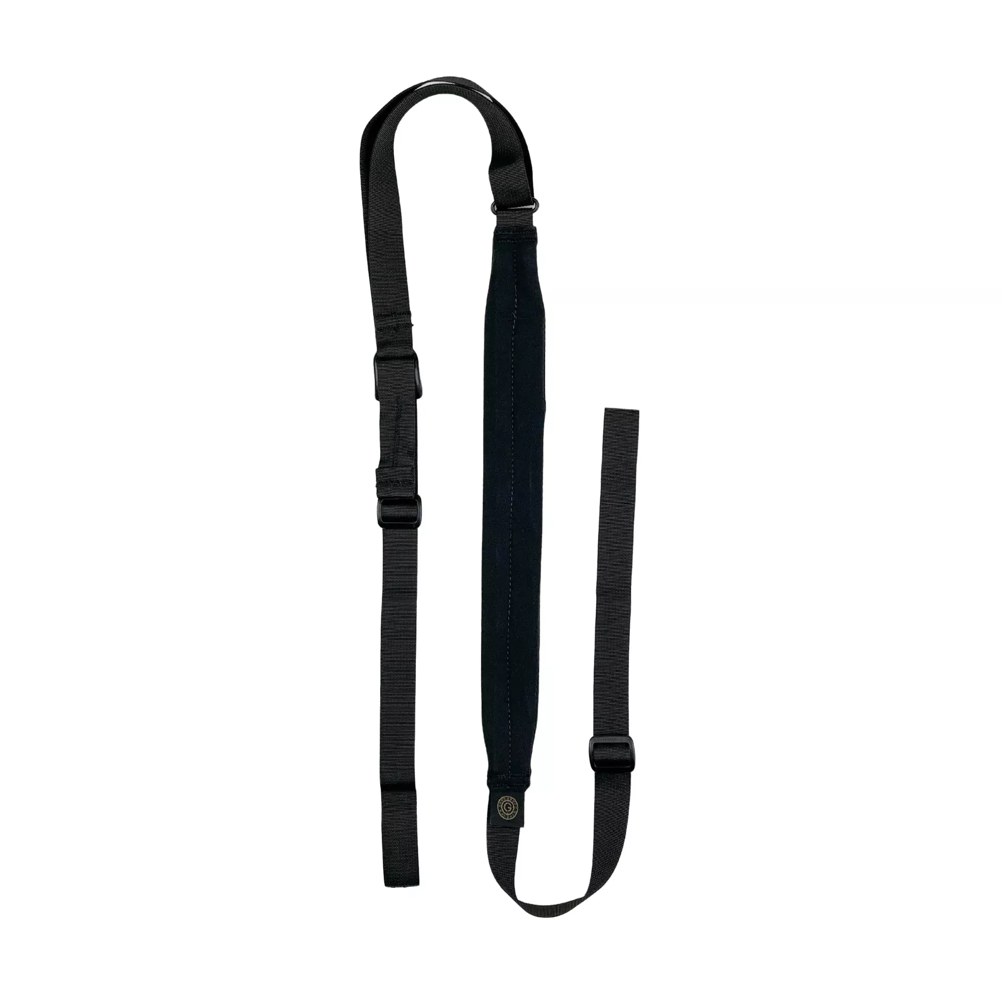 GBRS Group Second Best Sling Bundle, Adjustable Rifle Sling with Neck Pad, Black, GEAR-SBS-BK-B