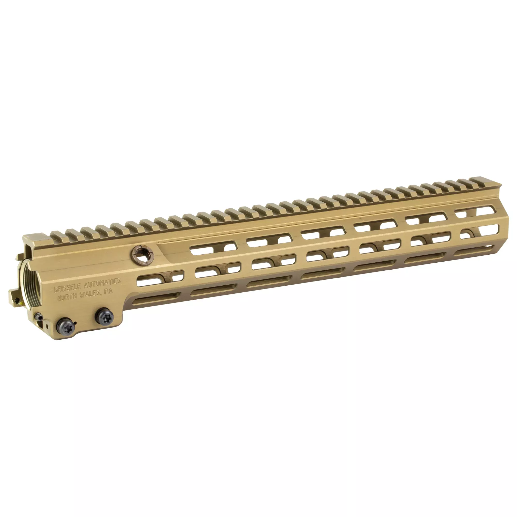 Geissele Automatics Super Modular Rail MK16 13.5in M-LOK Handguard Desert Dirt Color 05-650S