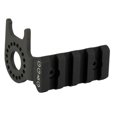 GG&G Flashlight Mount for the Mossberg 500 -Anodized Black Finish
