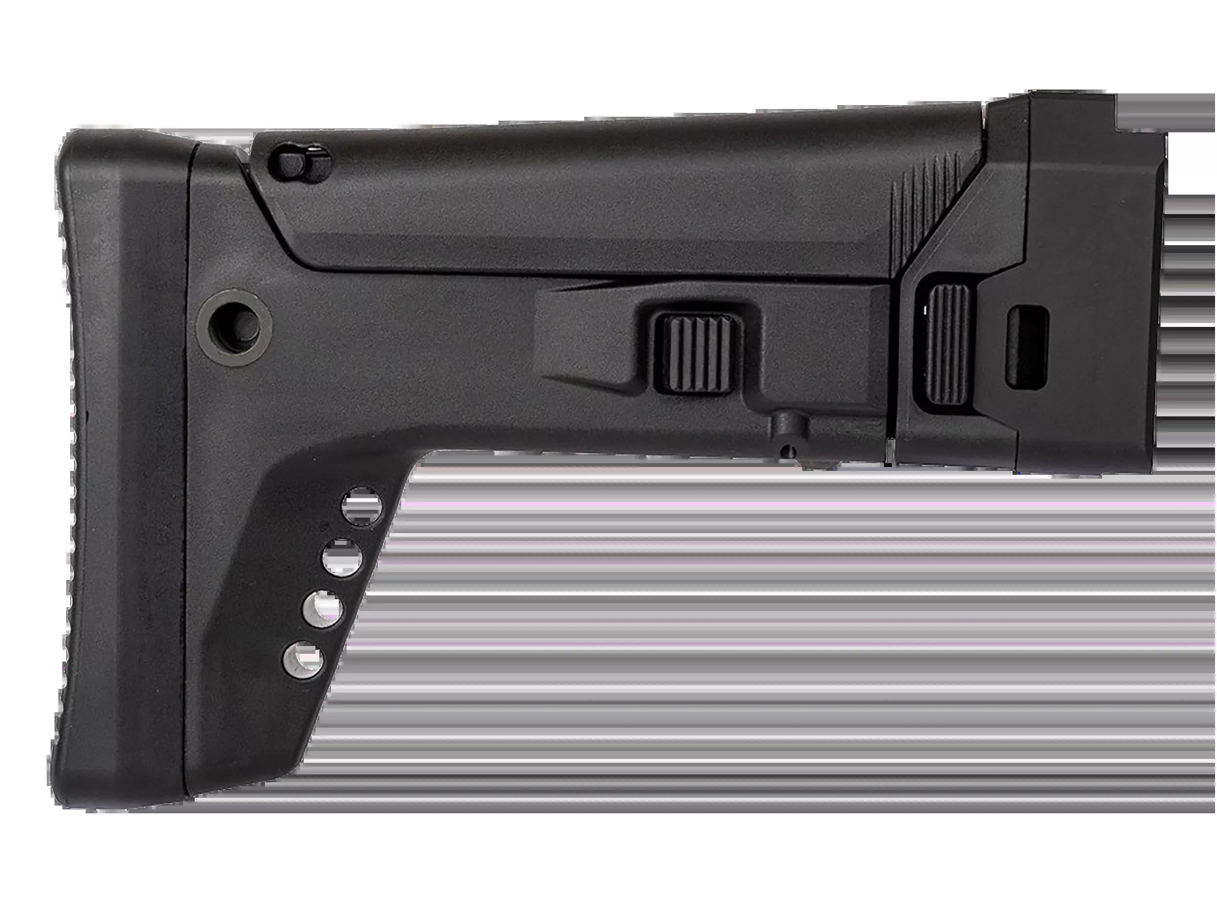 Global Ordnance UFS 1913 Adjustable Folding Stock - Black