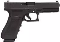 Glock G17c G4 9mm, 4.48 ", 17rd, Fixed Sights, Black
