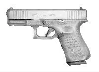 Glock G19 Gen 3 9mm 4.02 " 15rd Pistol, Battleworn Gray