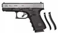 Glock G19 Gen4 Compact 9mm Luger 15 + 1 4.02 " Black Steel Barrel, Matte Black Serrated Slide & Polymer Frame W/Picatinny Rail/Serrated Trigger Guard