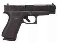 Glock Pa4850201 G48 Compact Slim 9mm Luger 10 + 1 4.17 " Black Gmb Barrel Black, Ndlc Serrated Slide, Black Polymer Frame W/Beavertail, Black Textured Polymer Grips, Right Hand